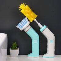 Powerful Electric Shoe Washing Brush with 2 Brush Heads Rechargeable Spin Scrubber Brush Deep Cleaning Efficient