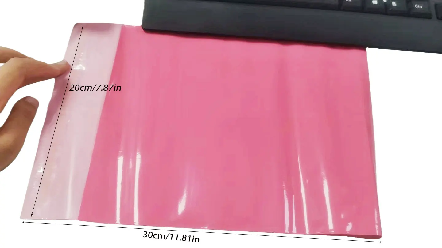 20 قطعة من أكياس البريد السريع باللون الوردي الخوخي، وأكياس شحن معززة، وأكياس نفايات النظافة الأنثوية، وتخفيف الرائحة، ومقاومة للماء، مناسبة #5