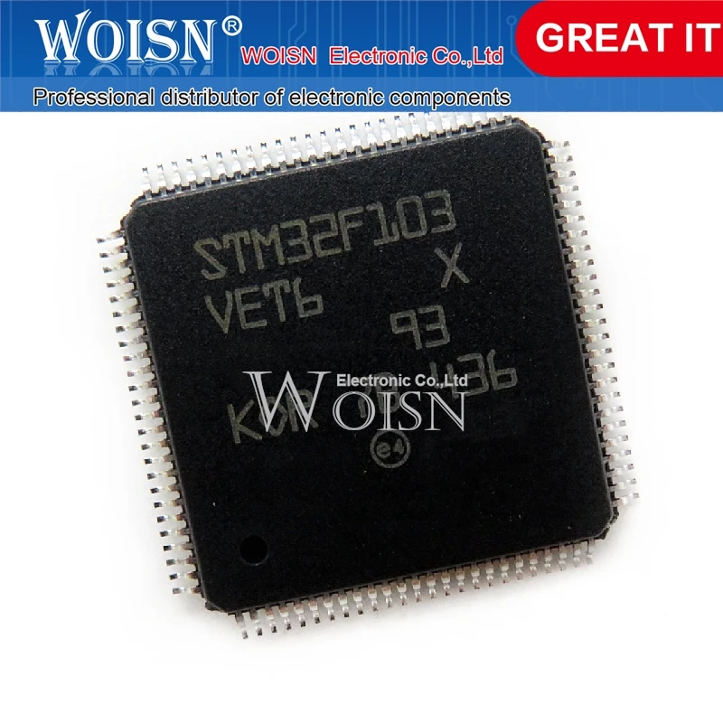 

10PCS STM32F103VET6 STM32F103 LQFP-100