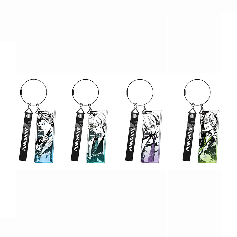 Sunsyea PUNISHING: GRAY RAVEN Official Merch Theme Series Keychain Pendant Camu Chrome Kamui Wanshi Anime Collection