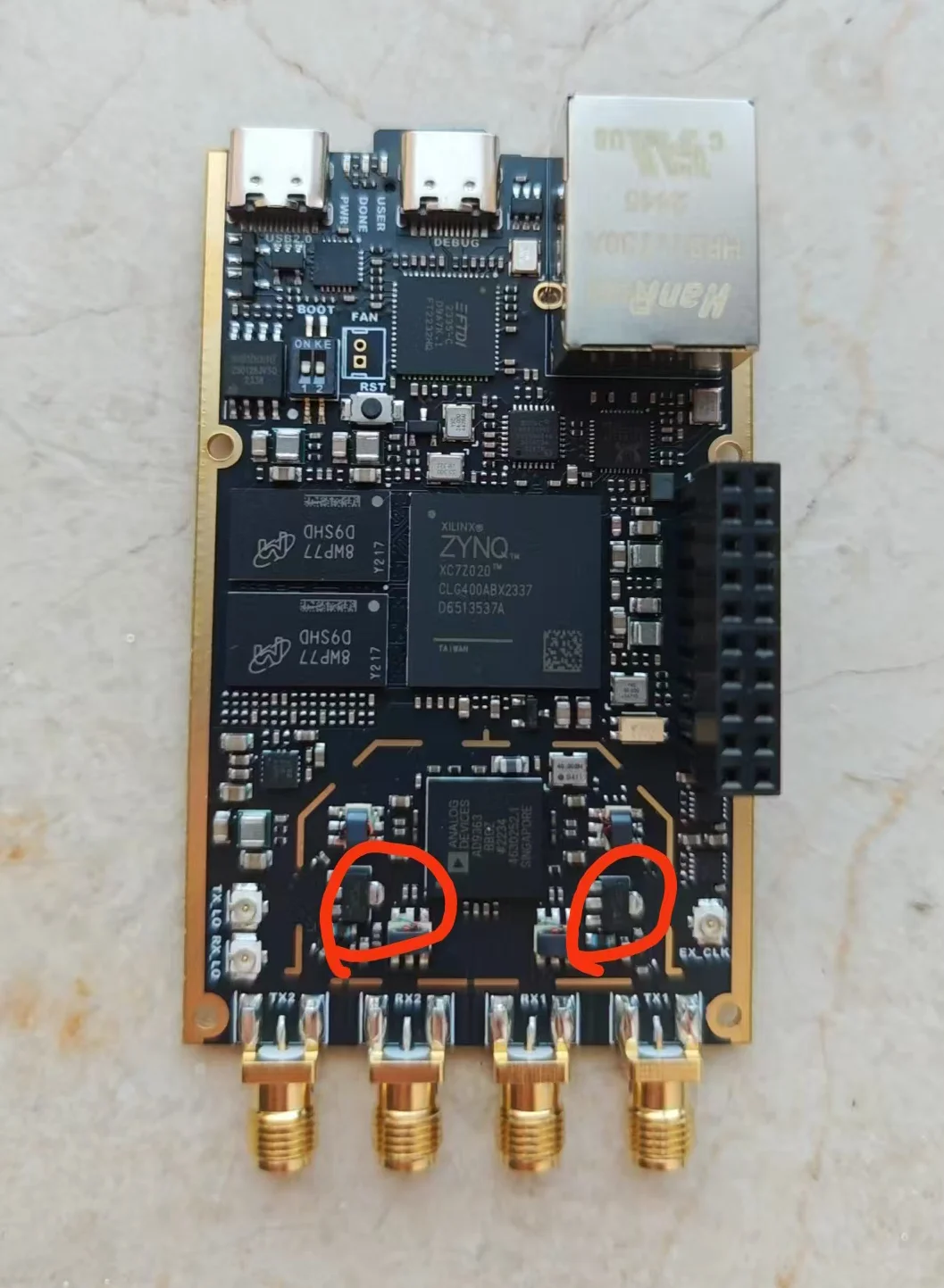 OpenSourceSDRLab Neues 7020-SDR Professional Edition Entwicklungsboard für Pluto SDR & MATLAB Software Defined Radio – Detail 1