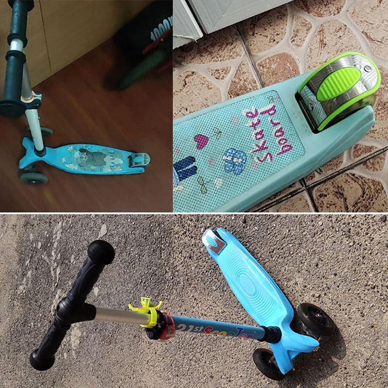 Pastillas de freno para patinete piezas niños, accesorio de freno para patinete de tres o cuatro ruedas, 1 unidad
