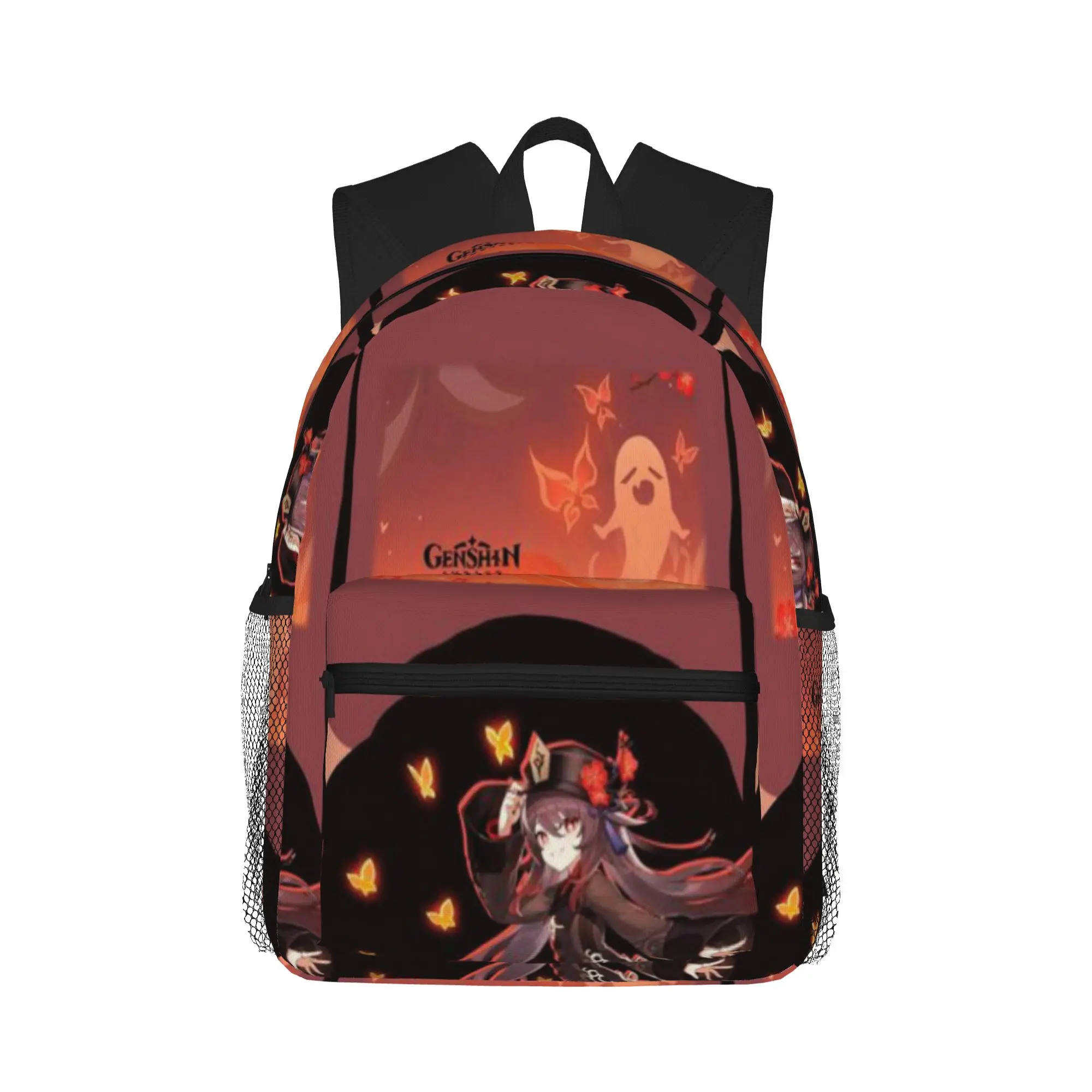 Genshin Impact Hu Tao  Casual Backpack for Students and Adults Bags
