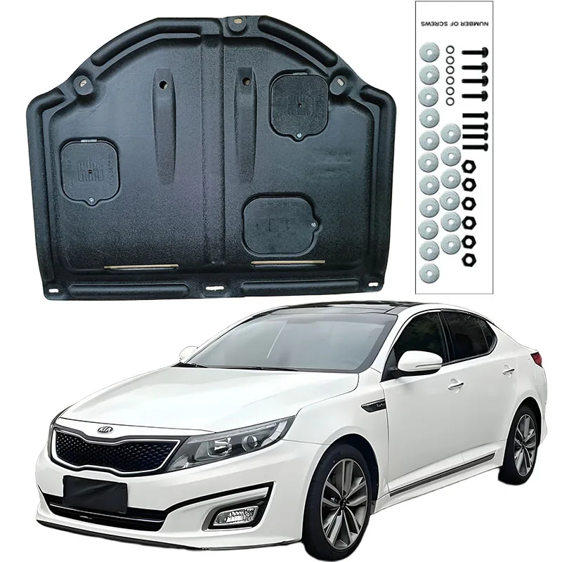 

Higher Quality Alloy Under Engine Guard Mudguard Board Splash Shield Mud Fender Plate Panel For KIA K5 2011-2015 2.0L 2.0T 2.4L