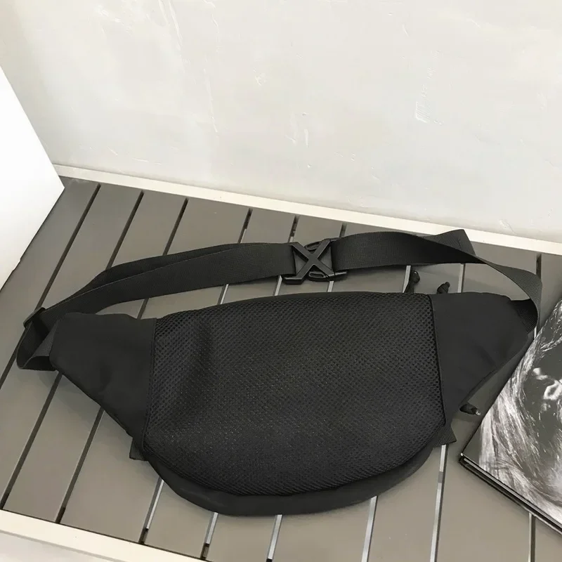 Petit sac à bandoulière pour vêtements de travail Harajuku, sac de poitrine unisexe INS Street, sac de taille polyvalent pour hommes, Design imperméable, Style INS