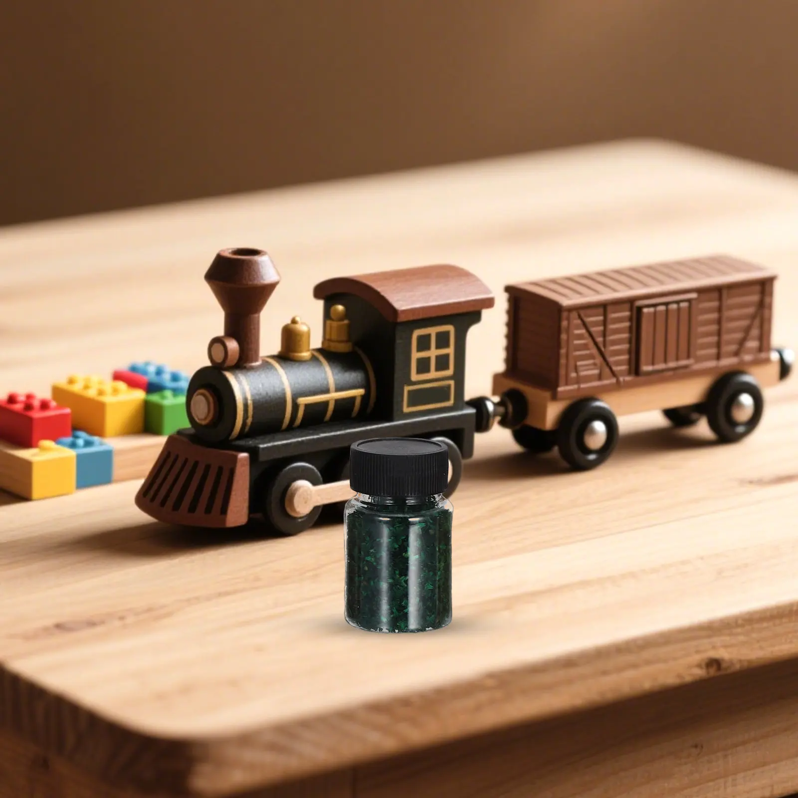 

6 бутылок реалистичных миниатюрных искусственных листьев для DIY-декора: сказочный сад, диорама, железнодорожный макет, осенний кленовый декор, поделки