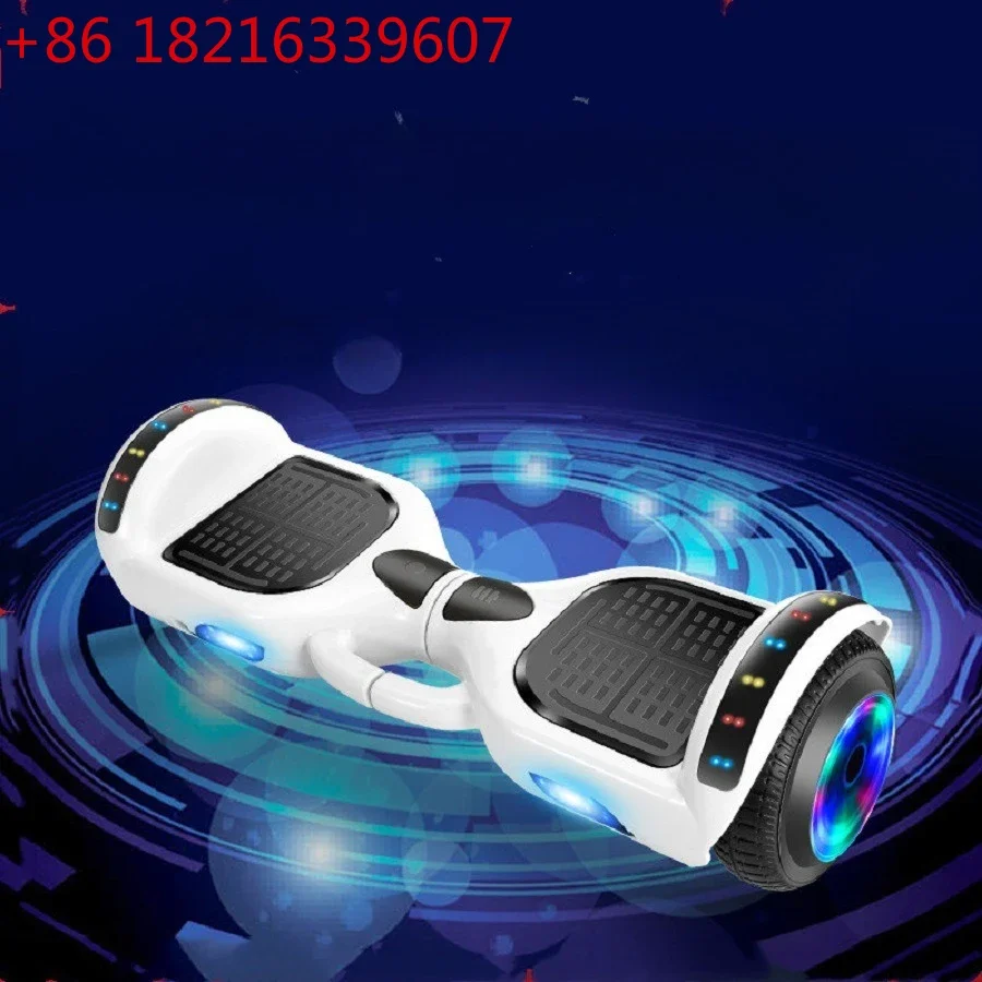 Electric balance car, intelligent electric two-wheeled car, luminous wheel, Bluetooth self-balancing car, 7-inch twisting car