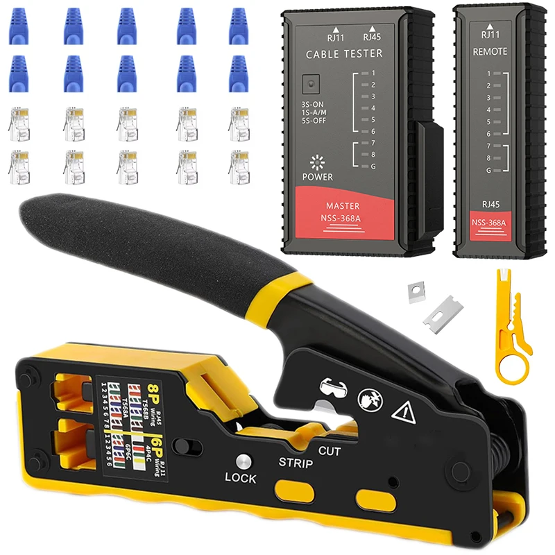RJ45 Network Crimpe…