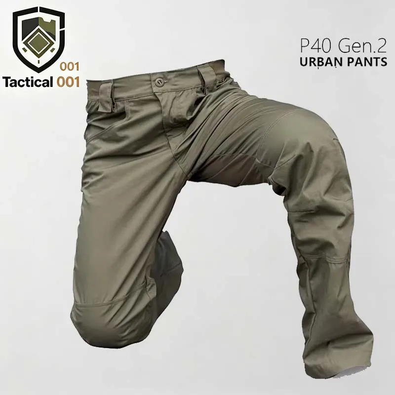 P40 Multi-pocket Work Pants - GEN.2 Men's Outdoor Sports Breathable Long Pants