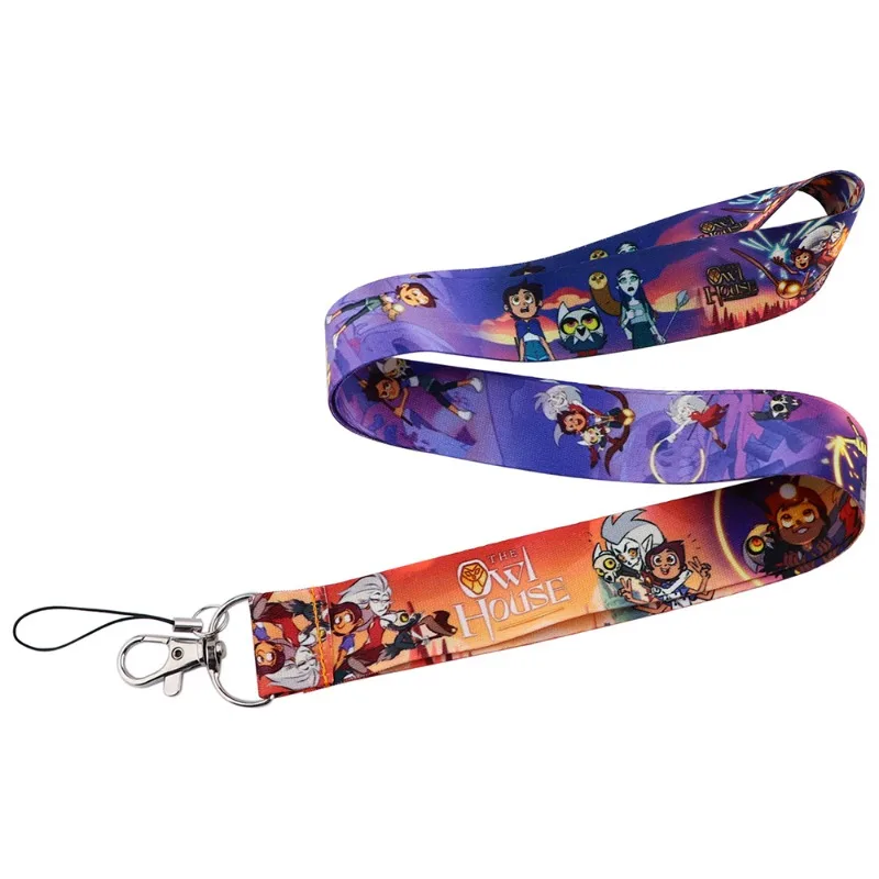 Cartoon The Owl House Series Phone Lanyard Fantasy Adventure Anime Creativity Cute Double-sided Printing Lanyard Keychain - view 2
