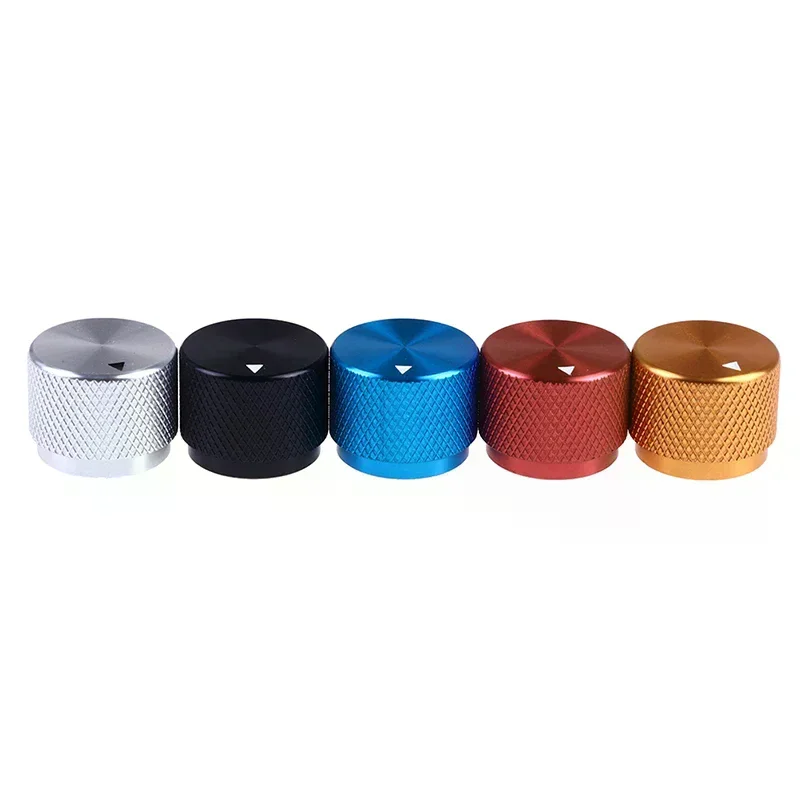 Solid Machined Metal Aluminum Rotary Encoder Potentiometer Volume Switch Knobs Amplifier Control Volume Button Knob