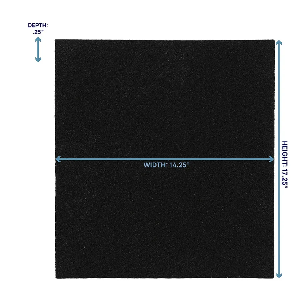 Efficiently Traps Airborne Particles Set Of 4 Replacement Carbon Filters Compatible With For Honeywell For HPA300 Models