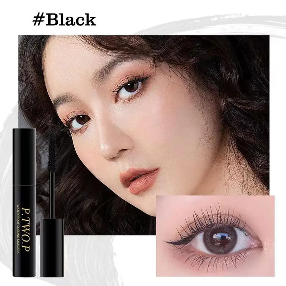 3D Fiber Lashes Thick Lengthening Curling Mascara Long Waterproof Extension Brush Eye-Cosmetics Pro Eye Makeup Last Lashes E9V8