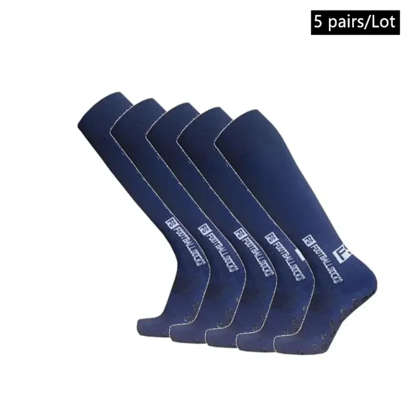 1/5/10 Paar neue lange Fußballsocken Silikon Saugnapf Grip Anti Slip Fußballsocken Sport Männer Frauen Baseball Rugby Socken