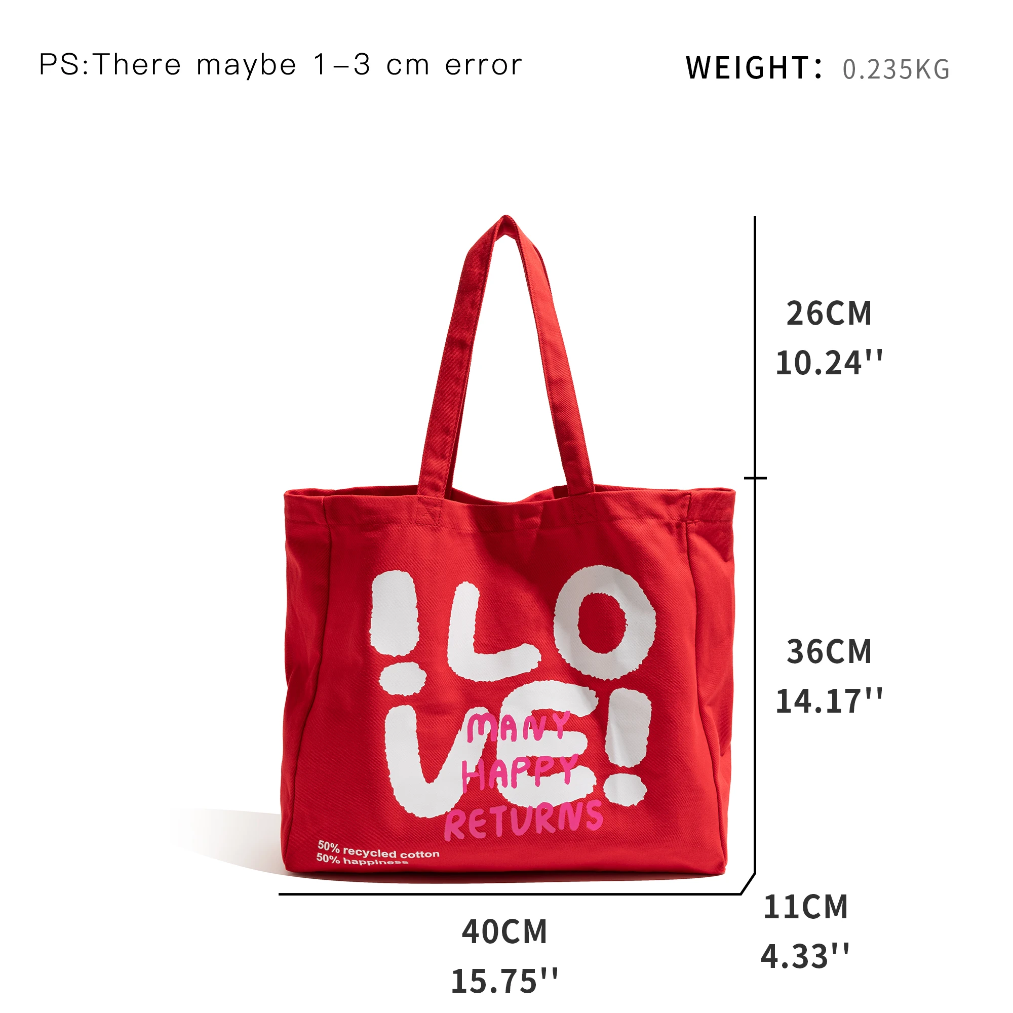 MABULA Casual Letter Print Nylon Shoulder Bag for Women Large Capacity Versatile Tote Bag Foldable Shopper Shopping Bag