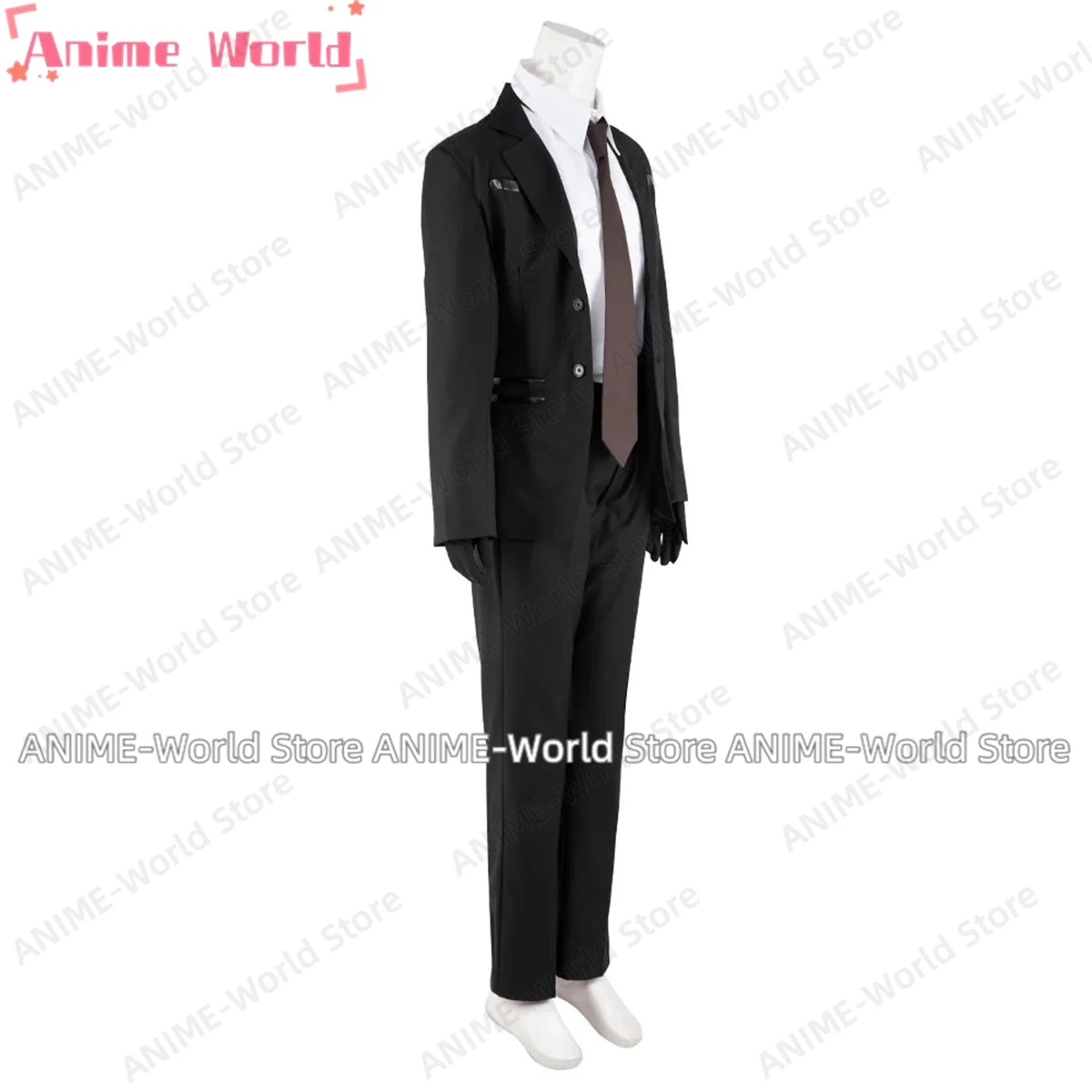 《حجم مخصص》لعبة فاينل فانتسي السابع طبعة جديدة من جديد FF7 تسينغ أزياء تنكرية للهالوين شعر مستعار دعائم حفلات الهالوين