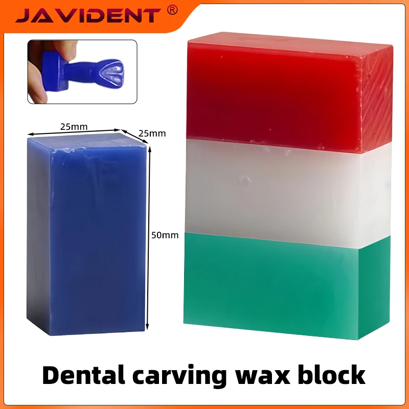 10/20Pcs Dental Engraving Wax Block Teeth Anatomy Teaching Engraving Wax Tools Oral Teaching Using Wax Block Model