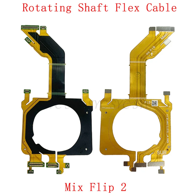 

Main Board Connector LCD Flex Cable For Xiaomi MIX Flip 2 Rotating Shaft Cable Repair Parts