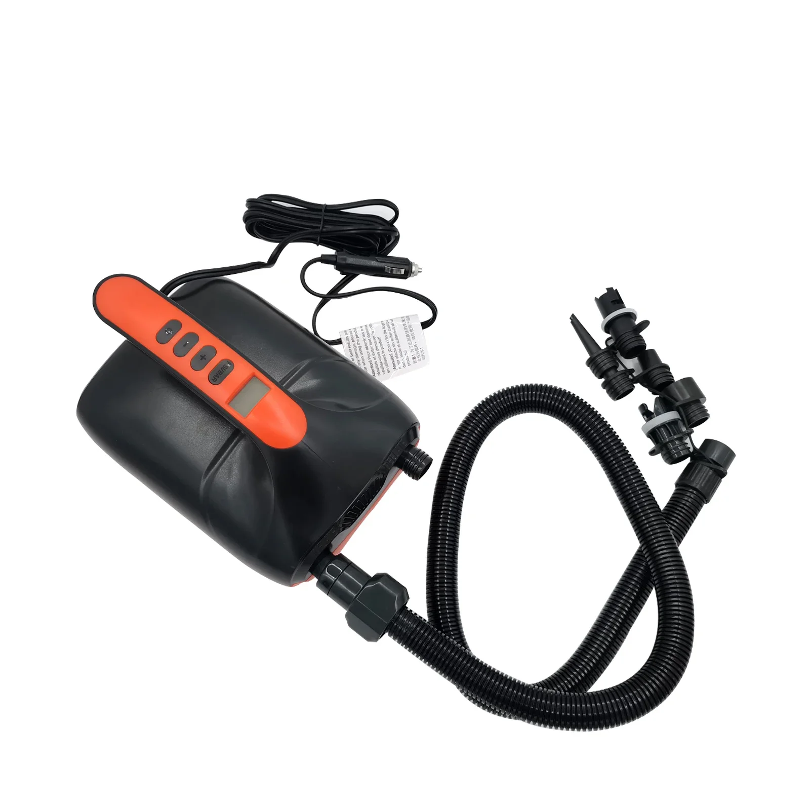 20PSI Intelligent Dual Stage Inflation & Auto-Off SUP Air Pump for Inflatable Stand Up Paddle Boards Boats