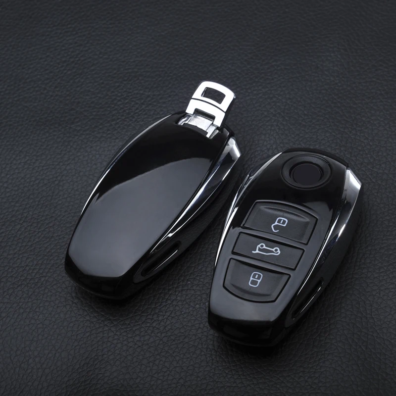 3+1Buttons Remote Key Shell For VW Volkswagen Touareg  3 Button Auto Smart Remote Control Blank Key Shell