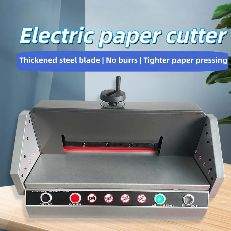 

Fully automatic paper cutting machine electric programmable numerical control paper cutting heavy-duty thick-layer paper cutter
