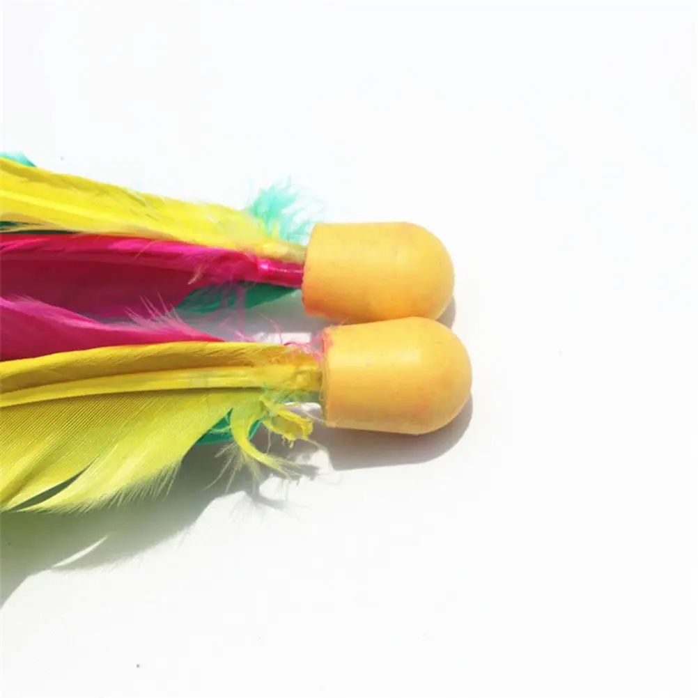 

20 шт. резиновых мячей для бадминтона, цветные, легкие, высокоэластичные, для использования в помещении и на улице