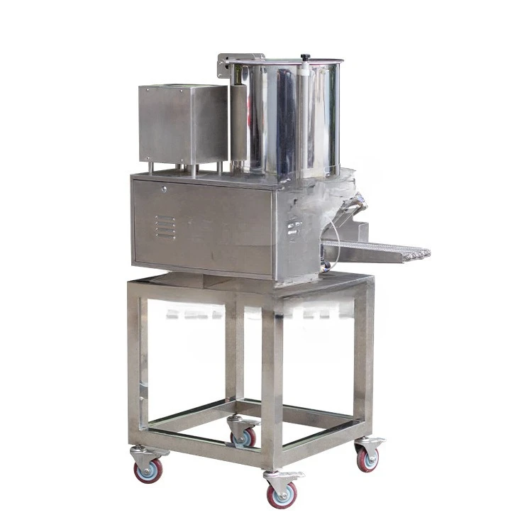 Factory Direct 2026 Stainless steel automatic burger patty forming machine, fish patty pressing machine