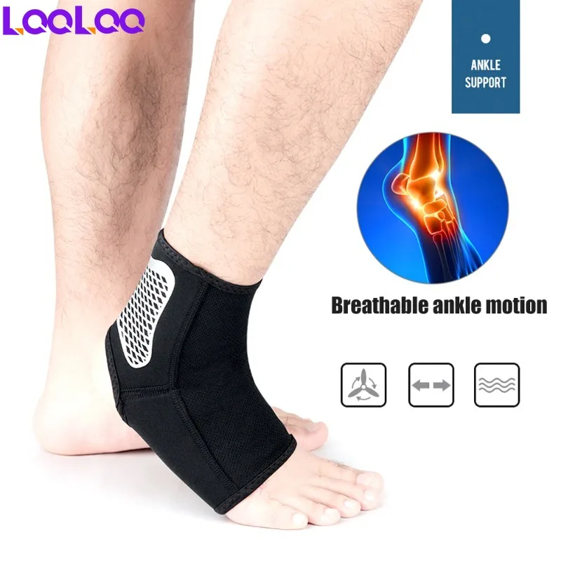 Attelle de protection pour le basket-ball, le tendon d'Achille, les entorses, le bandage de pied, la course à pied, le fitness, le support de rinçage, 1PC