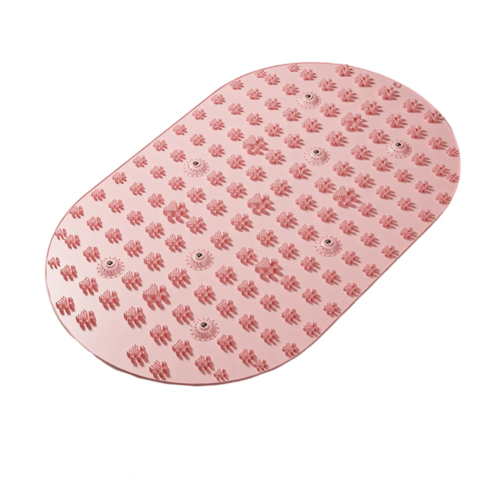 Soft Silicone Foot Massage Mat Foldable Anti Fatigue Jogging Pad Anti-Slip Creative Toe Pressing Board Foot Reflexology Tool