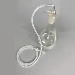 1000mL ozonated water bubbler and humidifier with G2 glass bubbler stem for ozone water and O3 insufflations