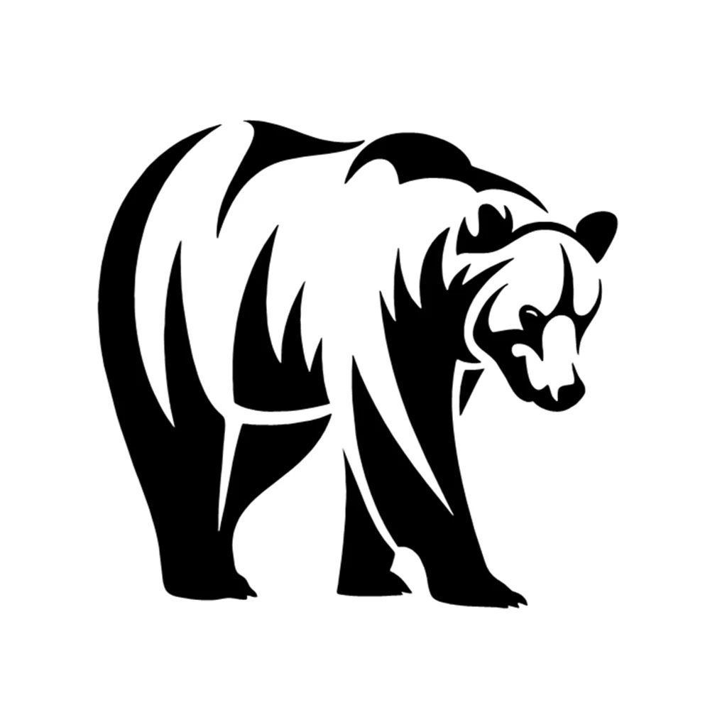 

Bear Wildlife Animal Vinyl Decal, Forest Style Sticker for SUV Truck Motorcycle, Waterproof Auto Exterior Decor
