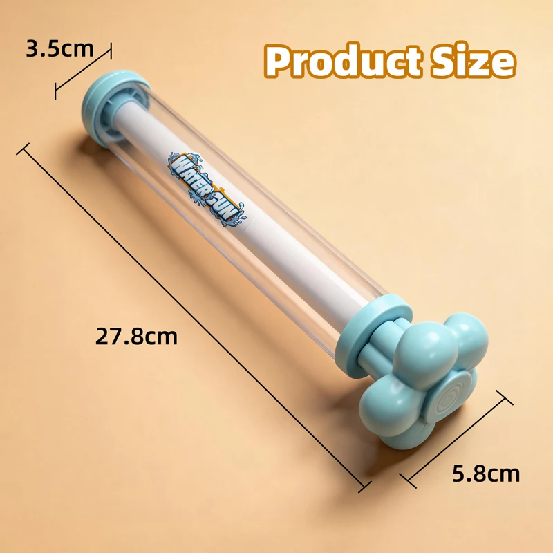 1/3PCS Fireworks Pull-out Water Gun Outdoor Splash Games Beach Swimming Pool Lawn Party Activities Interactive Water Spray Toy image 6