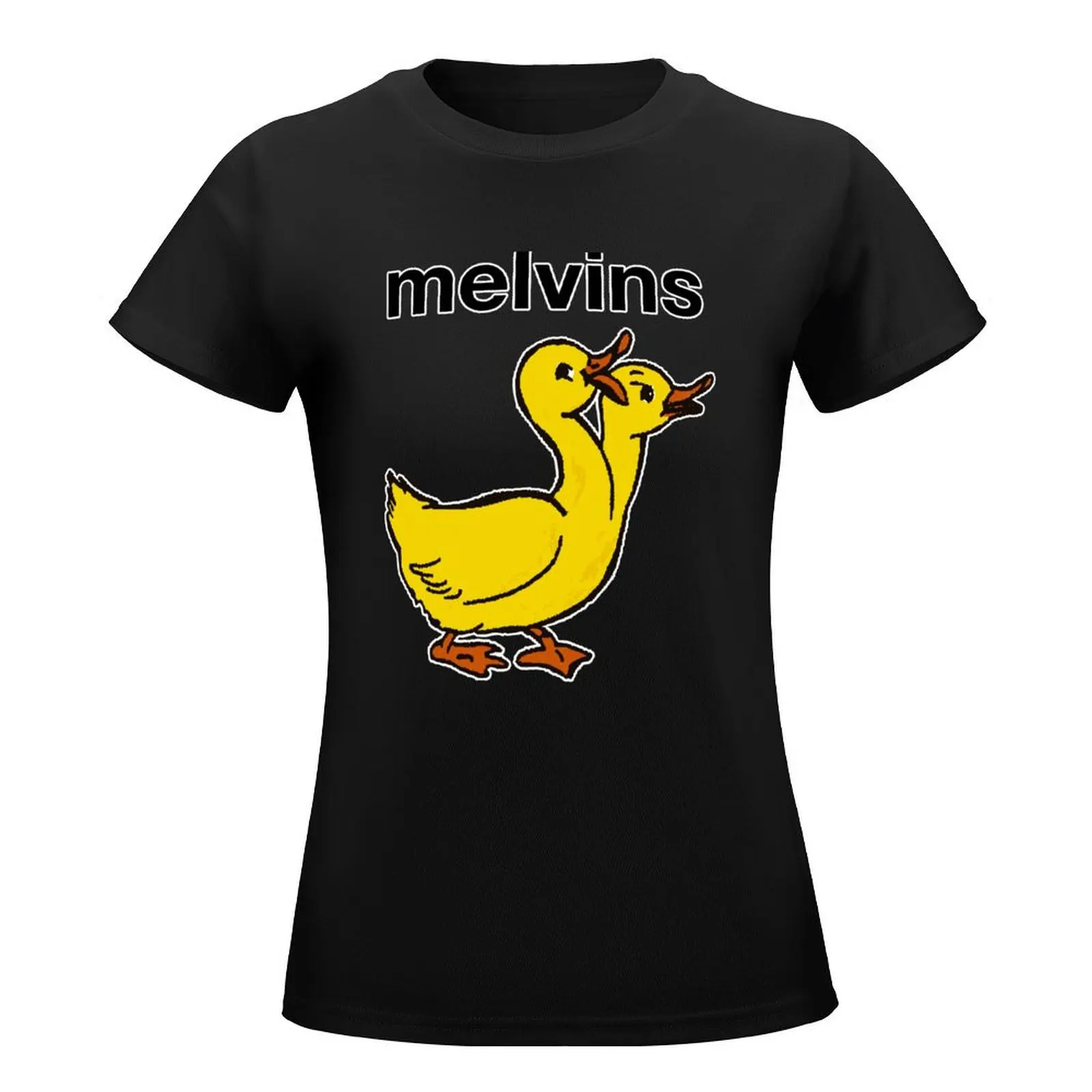 Melvins Duck Houdini T-Shirt animal print shirt for girls Female clothing Aesthetic clothing t shirt for Women