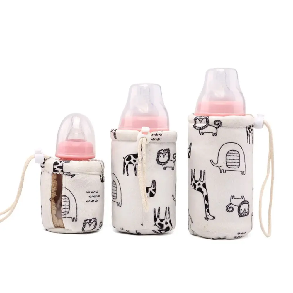 Insulation Bag Baby Feeding Milk Warmer Bottle Holder Baby Bottle Mommy Clutch Bag Stroller Accessories Stroller Hang Bag