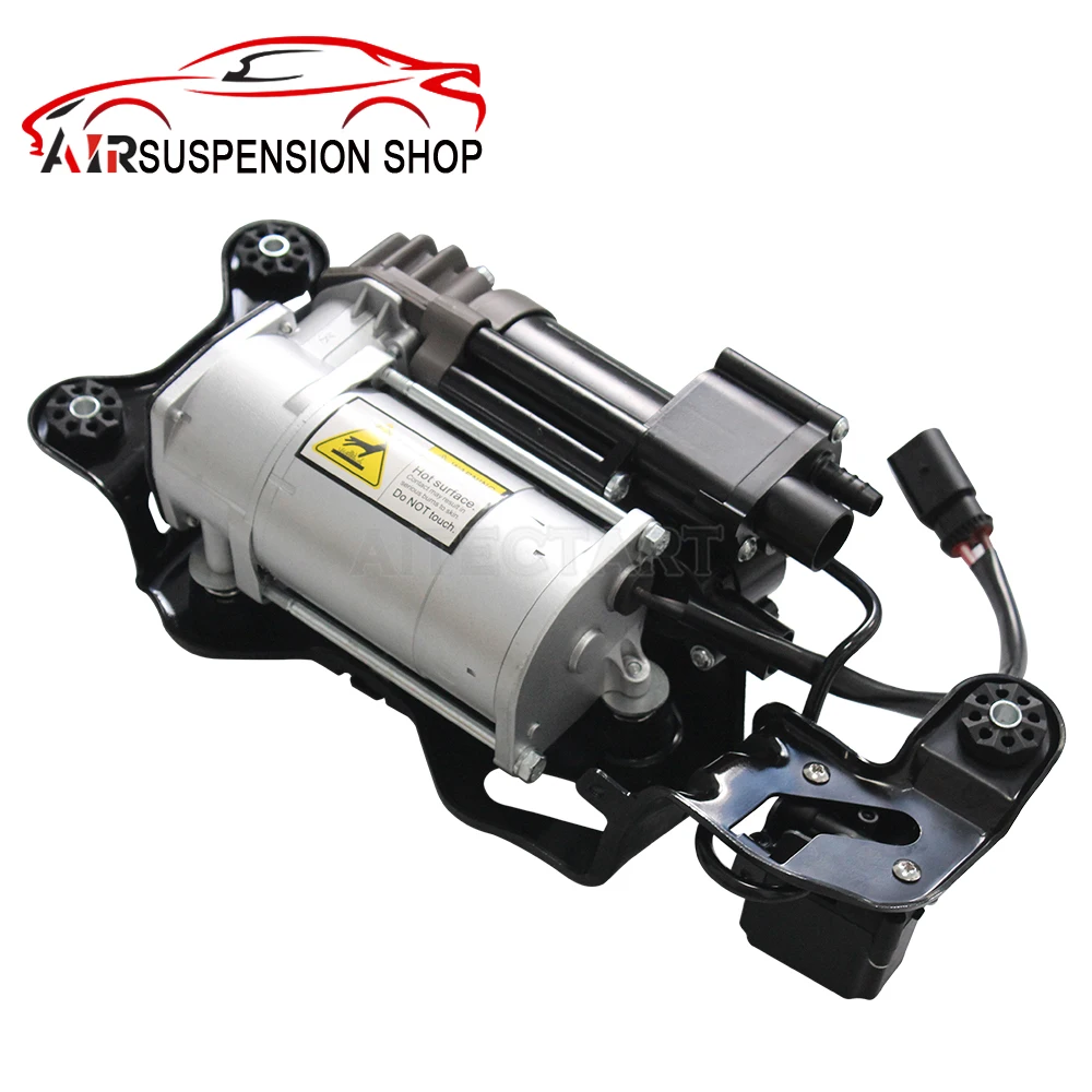 AIR SUSPENSION COMPRESSOR PUMP W/ BRACKET FOR 2013-2019 BMW X5 F15 X6 F16 X5M F85 X6M F86 37206875177 37206850555 37206868998