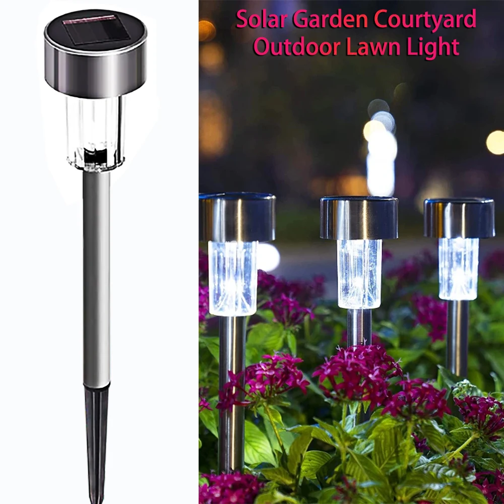 Outdoor Solar Garden Lights LED Lamp Solars Lighting Waterproofing Outdoors Lawn Courtyard Landscape Terrace Sidewalk Decoration