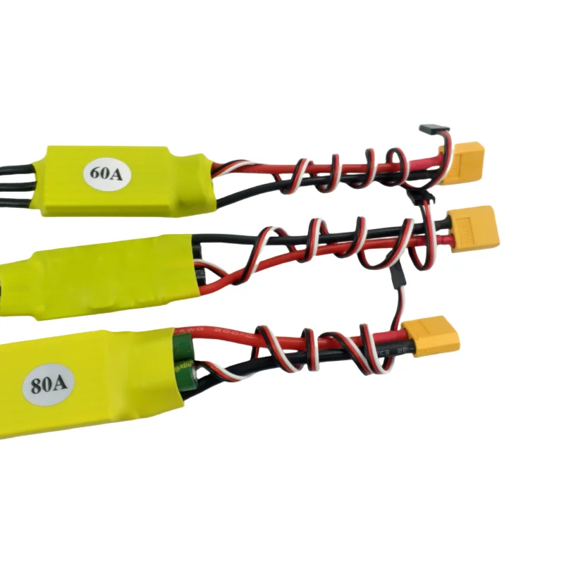 عالية الجودة XXD 50A 60A 80A فرش ESC كهربائيا قابل للتعديل طائرات التحكم عن بعد الثابتة الجناح نموذج الملحقات #4