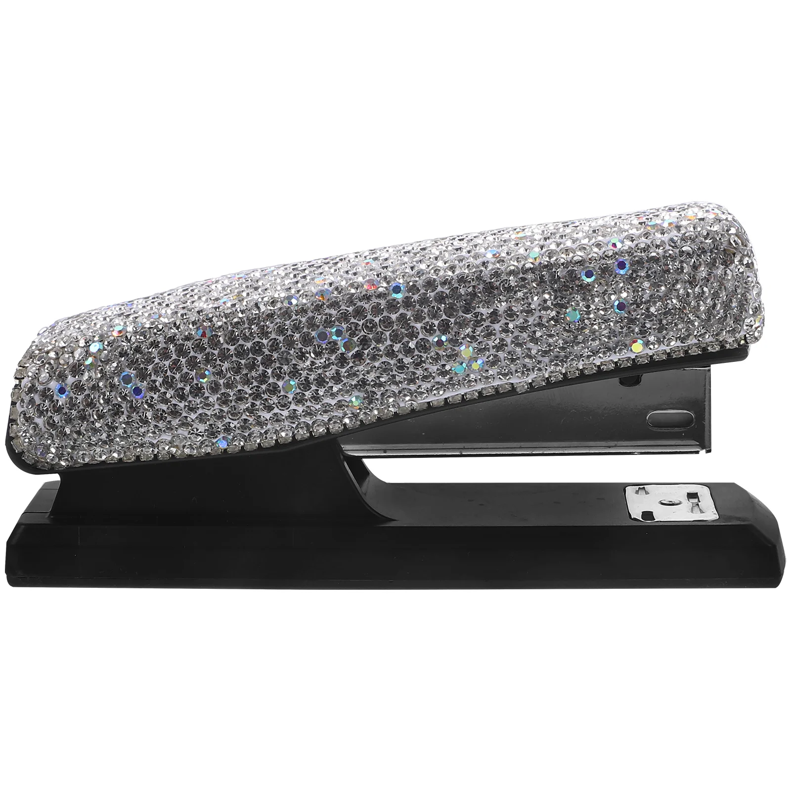 Stapler Creative Small Office Table Stylish Hand Rhinestone Staplers for Desk Classroom Gift