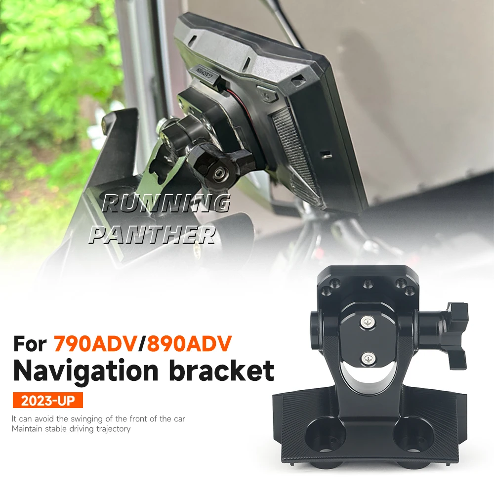 For 790ADV 890ADV 790 890 ADV Adventure 2023 2024-UP Motorcycle Driving Recorder GPS Phone Navigation Bracket Holder Mount Stand