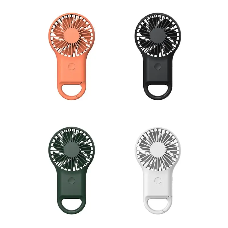 USB Silent Small Fan 3 Speeds Portable Handheld Fan Outdoor Cooling Fan