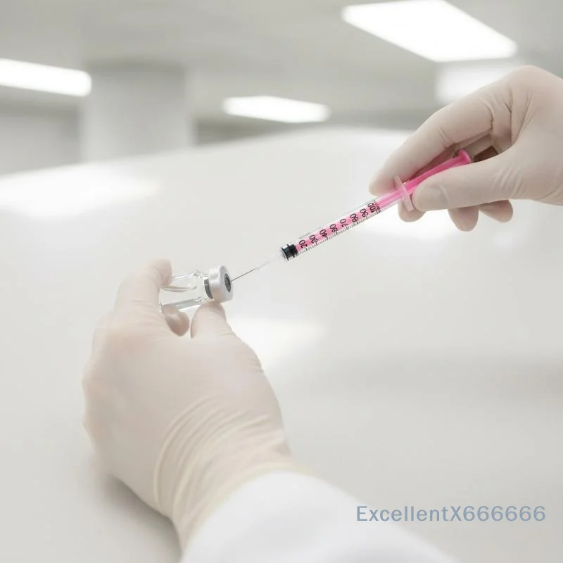 5Pcs 1ml Pink Disposable Insulin Syringe  Fine Needle Sterile Hypodermic Injection Syringe For Subcutaneous Use