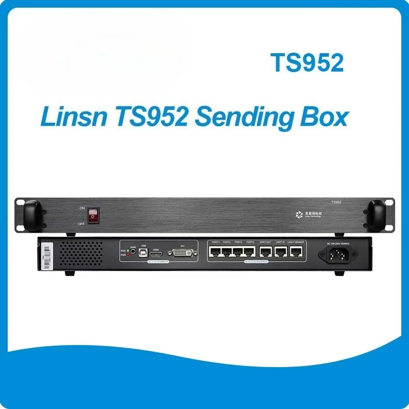 TS952 TS08 TS12 TS16 4k LED Display Sender Box Easy Setup for LED Display Panel LED Installations