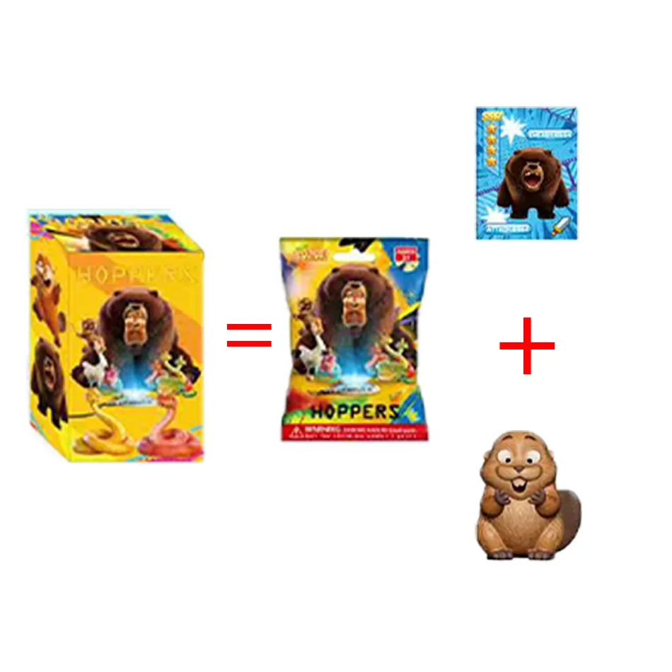 Anime Hoppers Mabel/King George/Mayor Jerry/blind box Action Figures Toys Action Figures Dolls Toys Gift for Kids