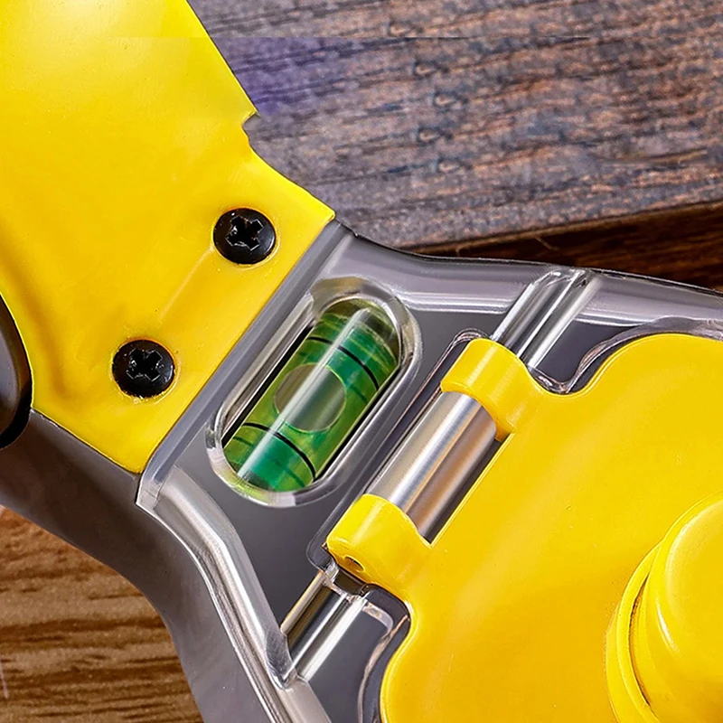 مجموعة أدوات قياس خط الطباشير والحبر - أدوات قياس النجارة والبناء مع سلك نايلون لوضع العلامات الدقيقة