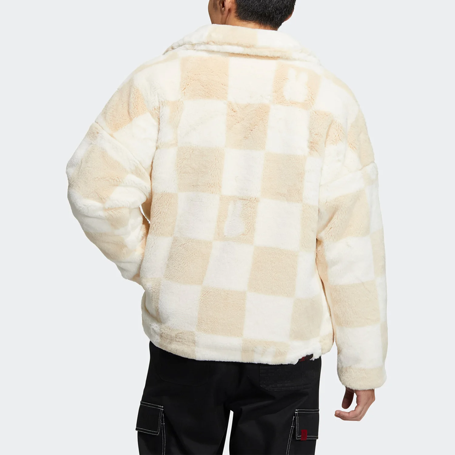 سترة رياضية كاجوال فضفاضة للرجال والنساء من Adidas Official Authentic Three Stripes HZ9022