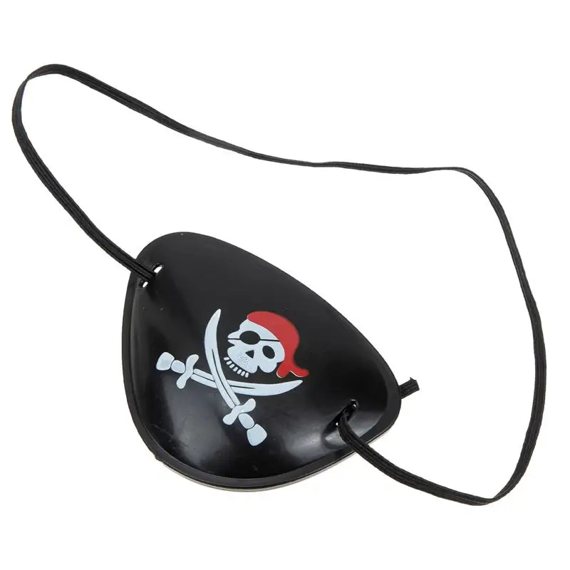 

Eye Pirate Patch Halloween Kids Party Costume Cosplay Captain Cover Masksonelazy Single Ornament Black Theme Design Accessories