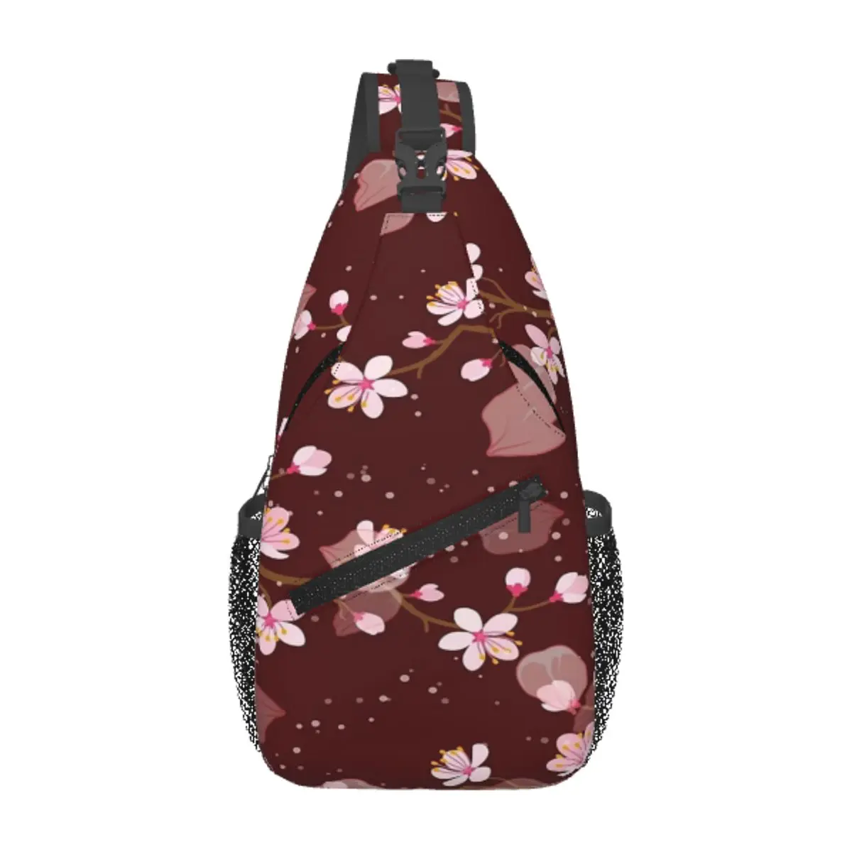 

Pretty Japanese Cherry Blossom Floral Chest Bag Trendy Large capacity Daily Nice gift Multi-Style