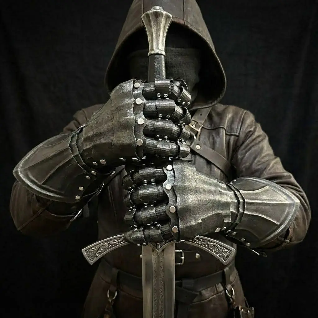 

Портативный уличный EDC-инструмент в стиле киберпанк: имитация металлической механической руки для косплея, креативная игрушка