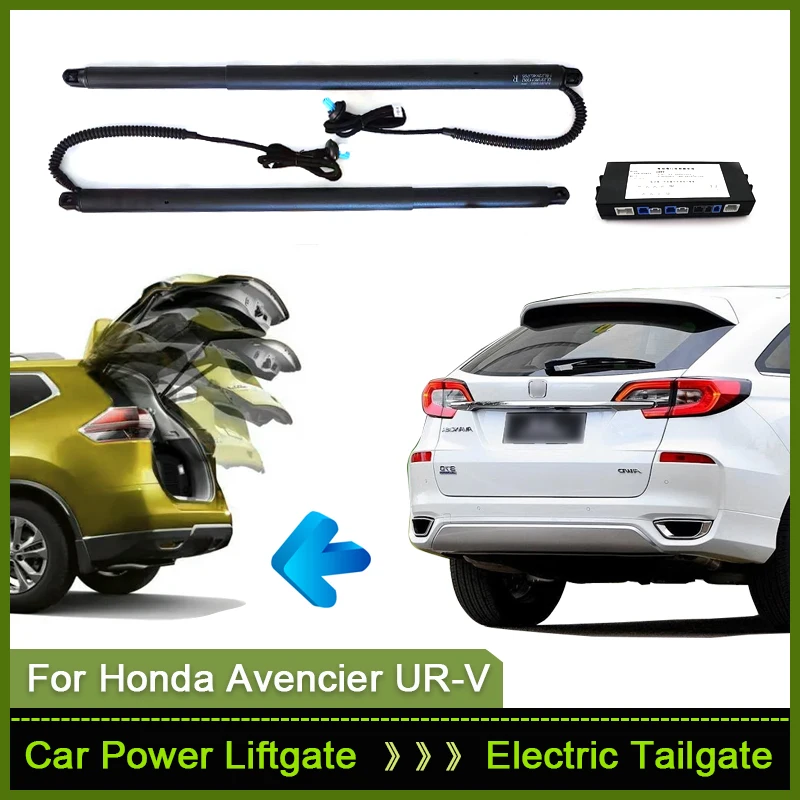 For Honda Avencier UR-V URV 2016~2024 Car Electric Tailgate Lift System Kit Auto Tail Gate Opener Automatic Lifting Rear Door