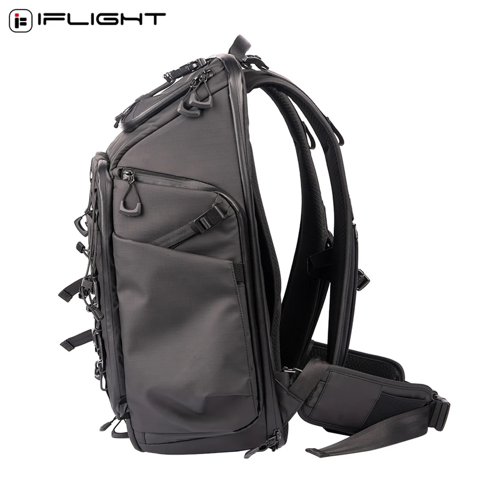 Mochila para drone IFlight FPV V2 540X380X250mm 35 litros de grande capacidade com revestimento de PU mochila para drone de tecido à prova d'água